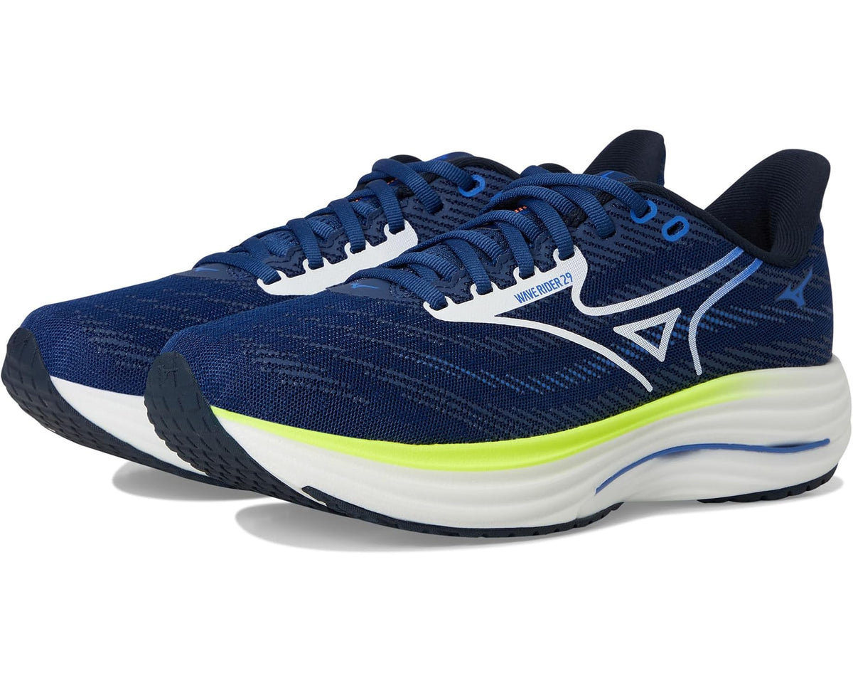 Men's Mizuno Wave Rider 29 Estate Blue/White