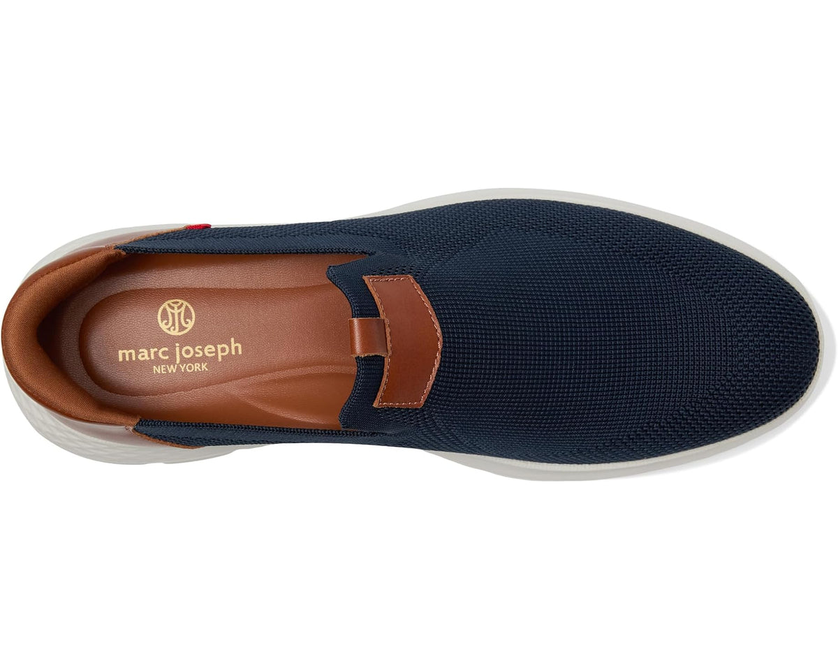 Men's Marc Joseph New York Princeton Street (Hands Free Technology) Navy Leather