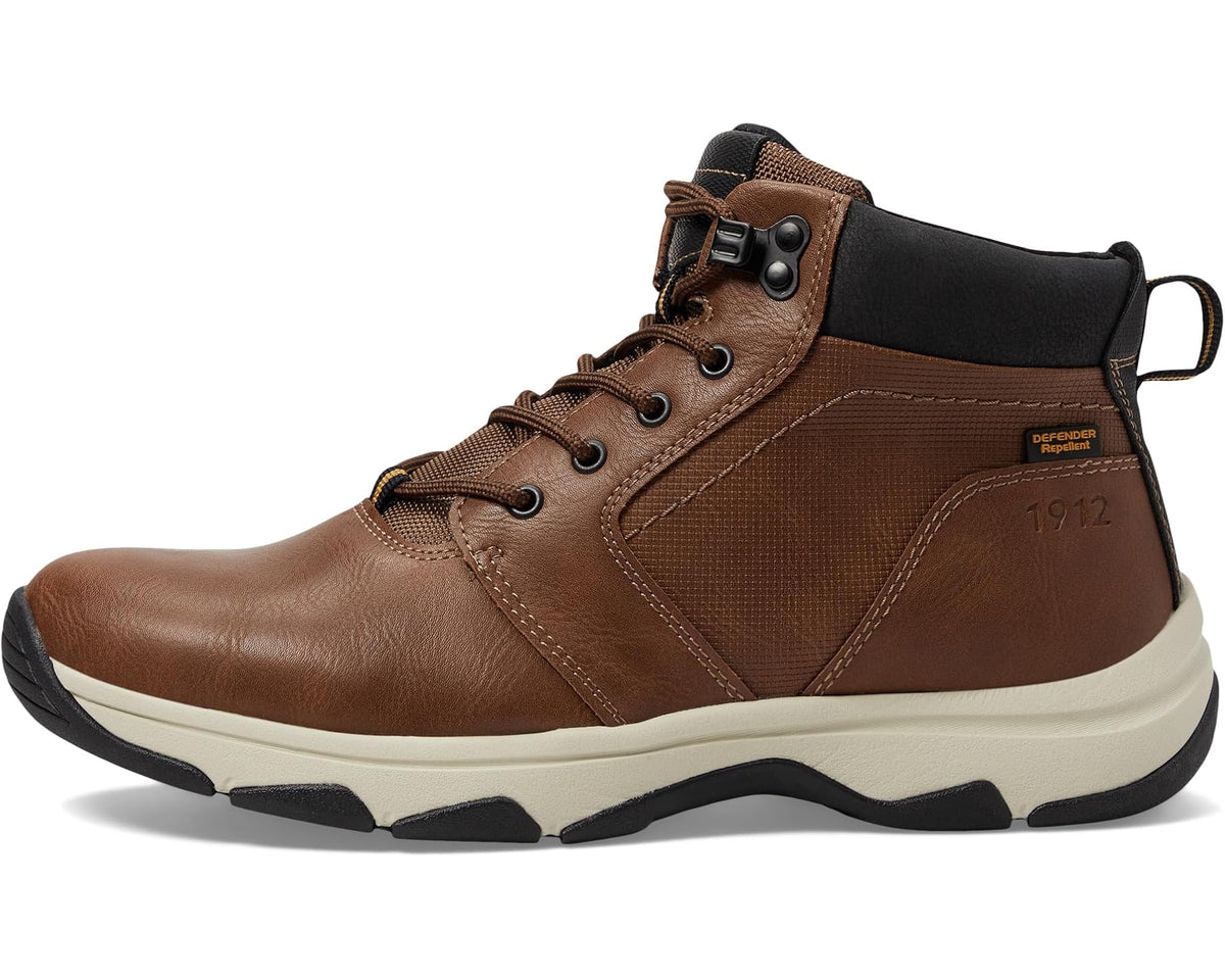 Men's Nunn Bush Excavate Plain Toe Chukka Boots Tan