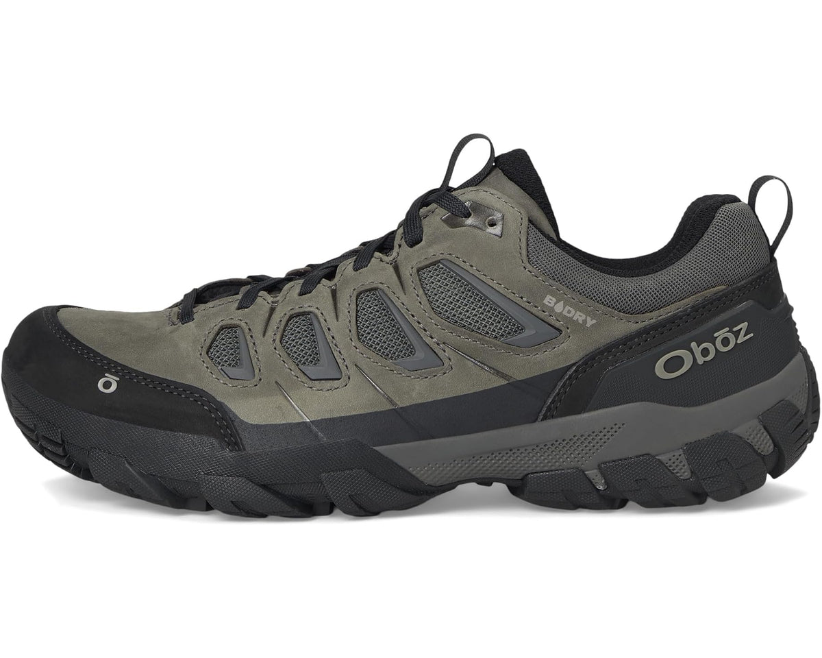 Men's Oboz Sawtooth X Low B-DRY Charcoal