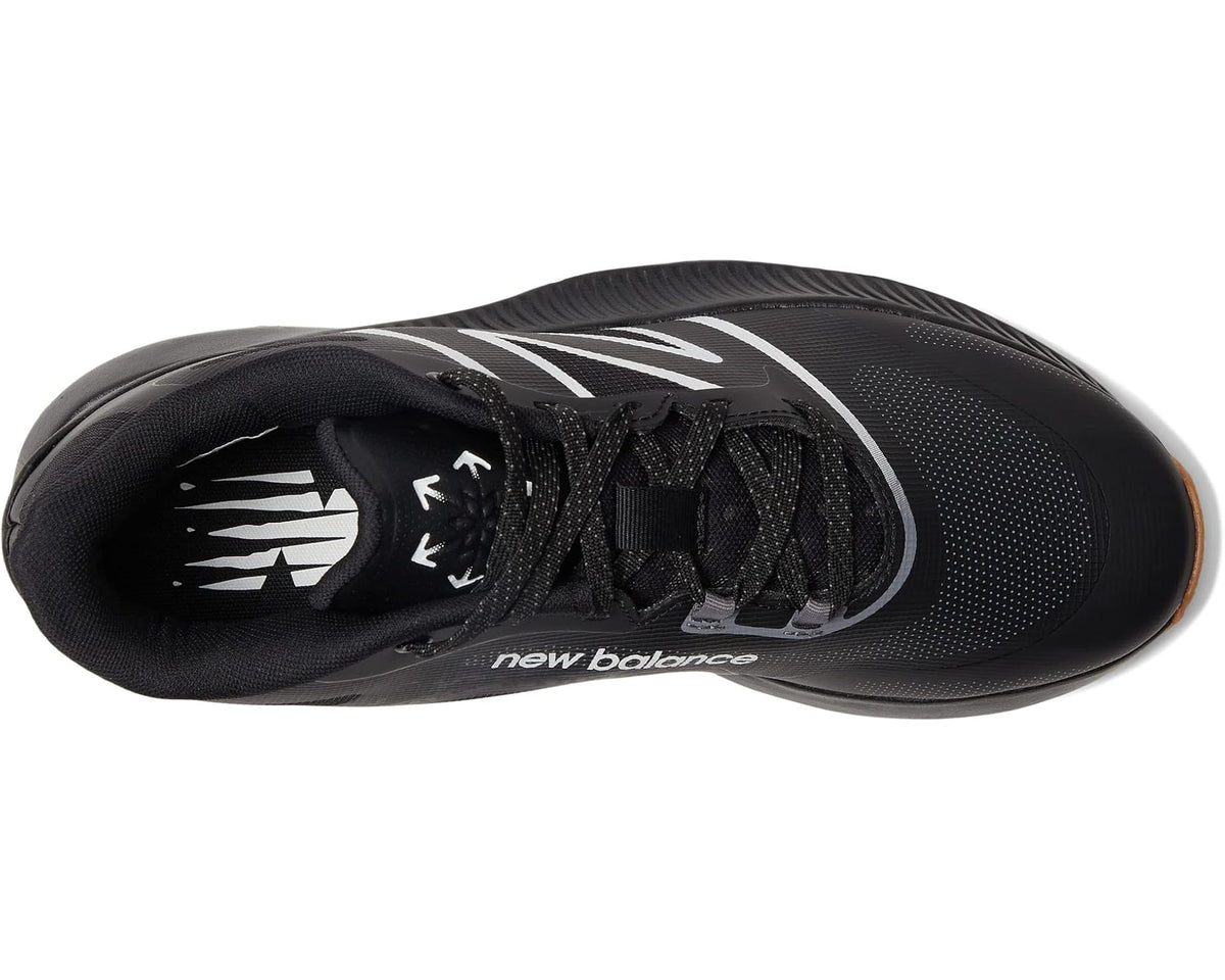 Men's New Balance Freezelx V4 Box Lacrosse Cleats Black/Gum