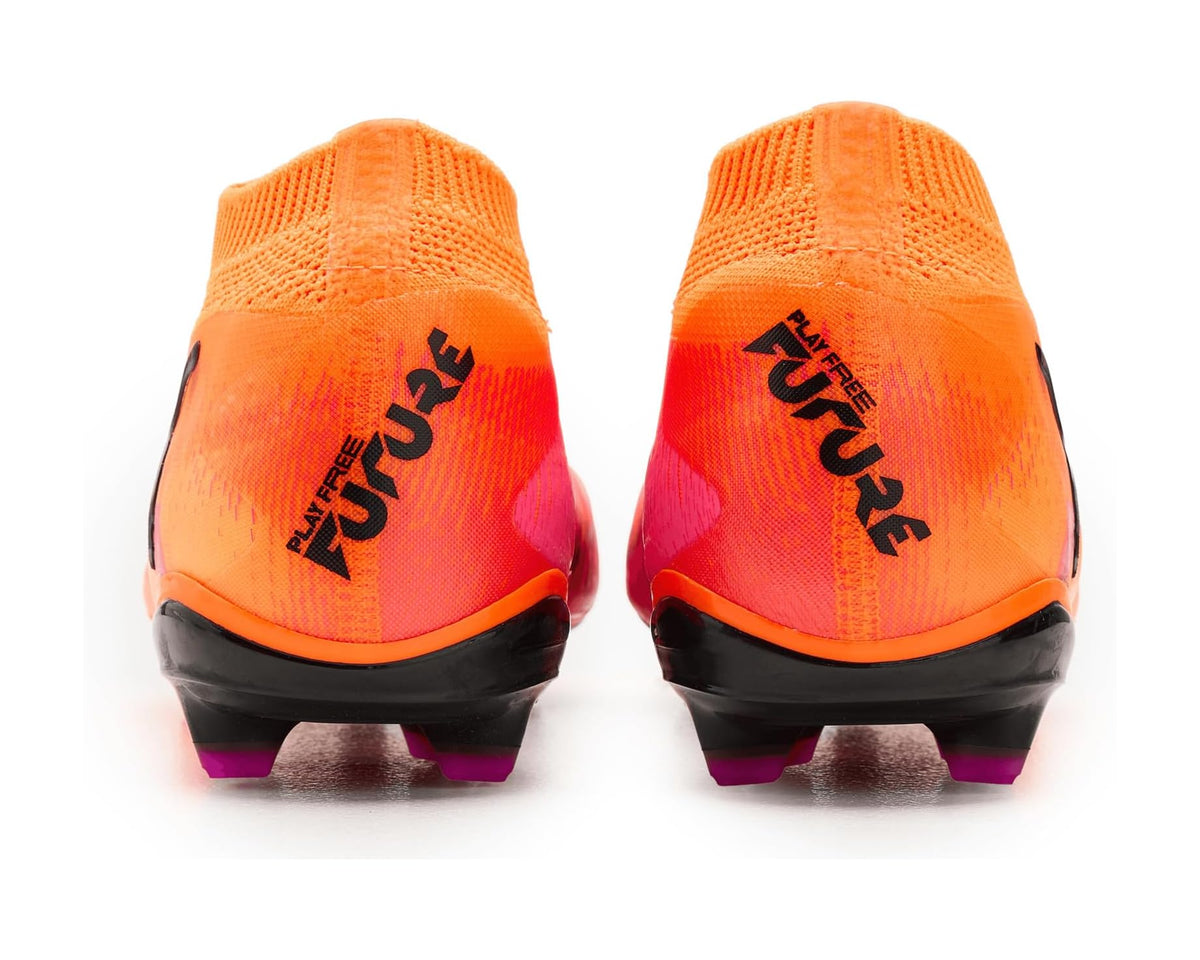 Men's PUMA Future 8 Pro Firm, Artificial Ground Soccer Cleats Heat Fire/Black/Ravish