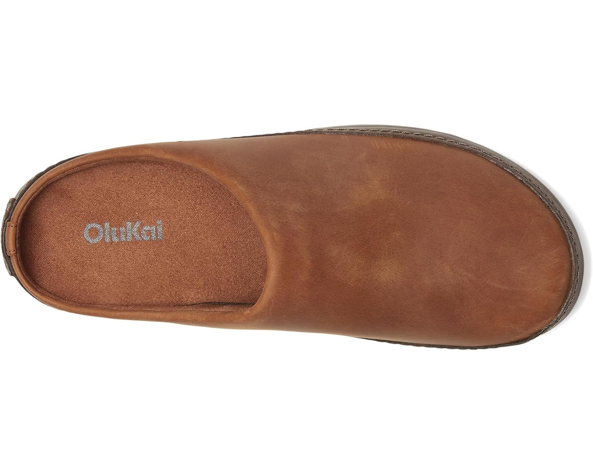 Men's OluKai Ku'u Toffee/Dark Java