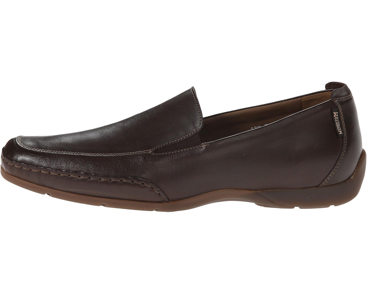 Men's Mephisto Edlef Dark Brown Smooth Leather