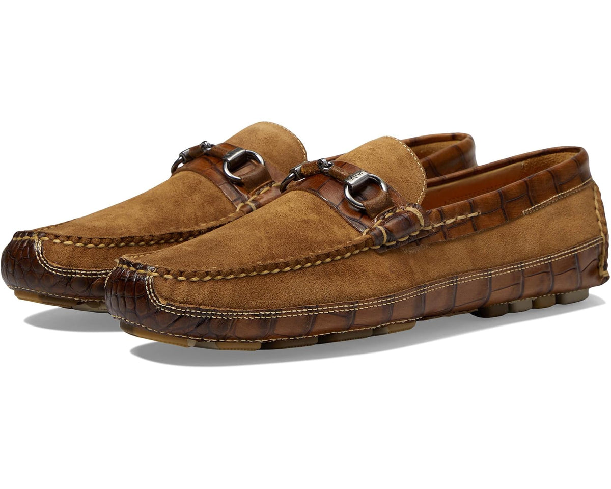 Men's Martin Dingman Monte Carlo Horse Bit Driving Style Loafer French Roast