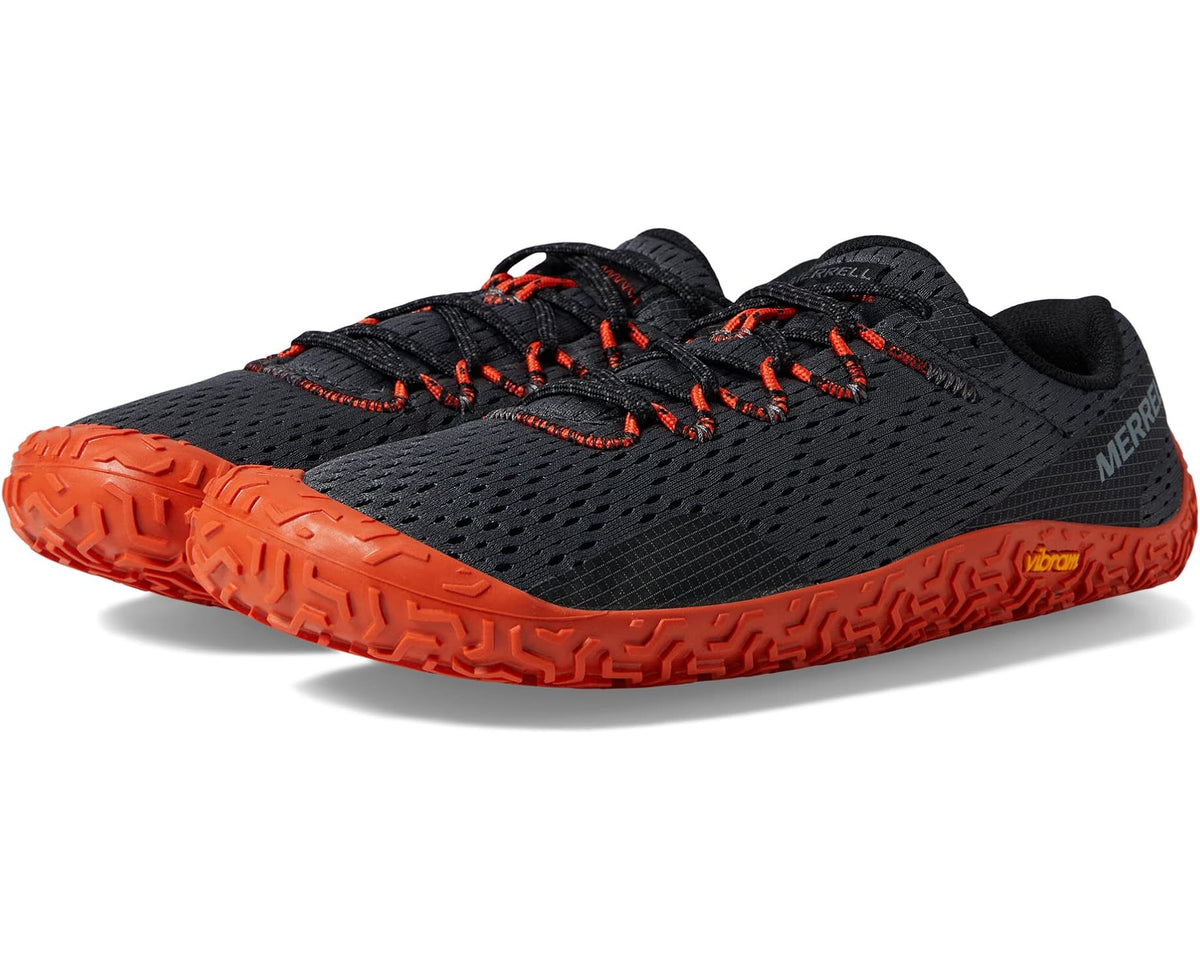 Men's Merrell Vapor Glove 6 Granite/Tangerine