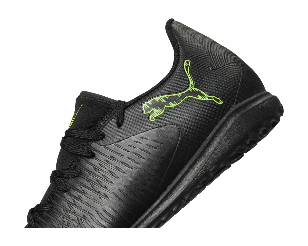 Men's PUMA Future 8 Play Turf Trainer Soccer Cleats Black/Fizzy Light/Green Terrain