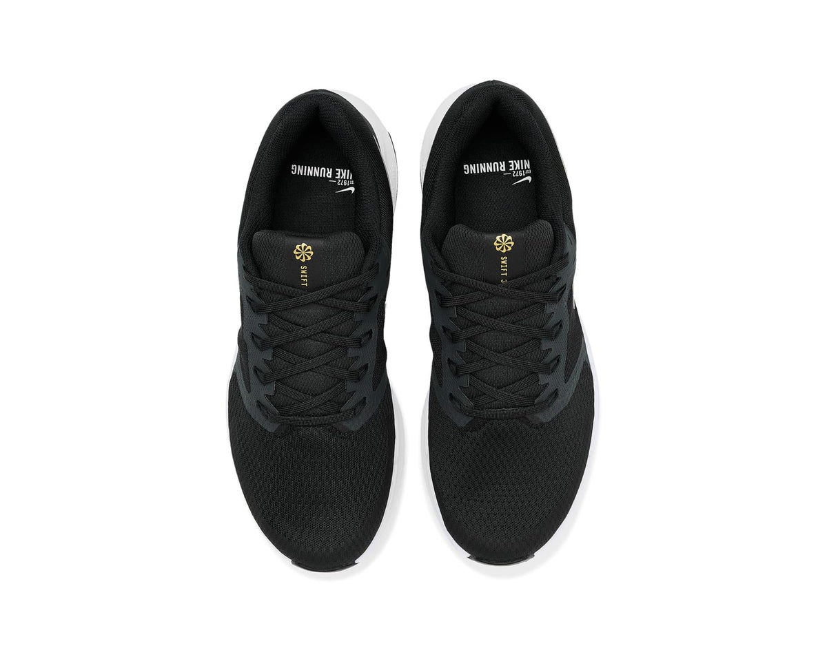 Men's Nike Run Swift 3 Black/Metallic Gold/Anthracite/White