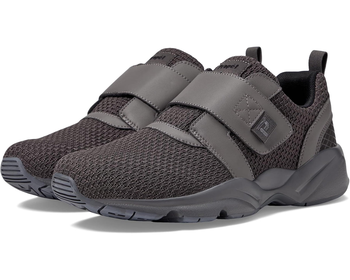 Men's Propet Stability X Strap Stone/Black