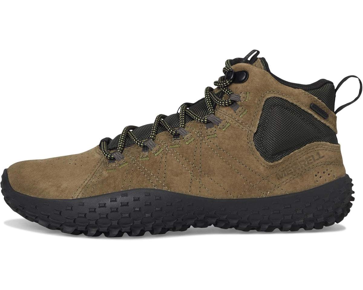 Men's Merrell Wrapt Mid WP Olive/Black