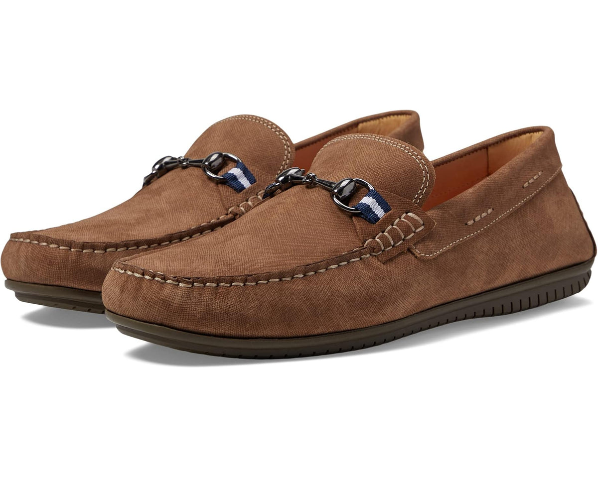 Men's Martin Dingman Bermuda Horse Bit Loafers Bark 1
