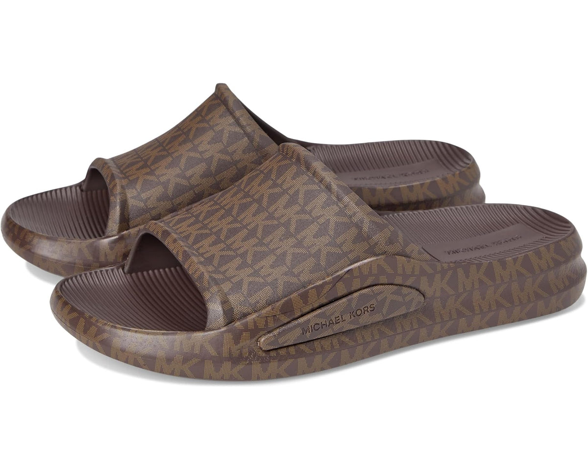 Men's Michael Kors Griffin Slide Brown Multi