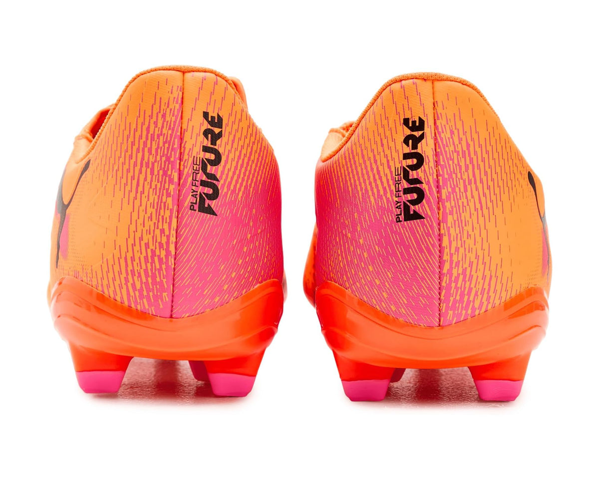 Men's PUMA Future 8 Play Firm, Artificial Ground Soccer Cleats Heat Fire/Black/Ravish