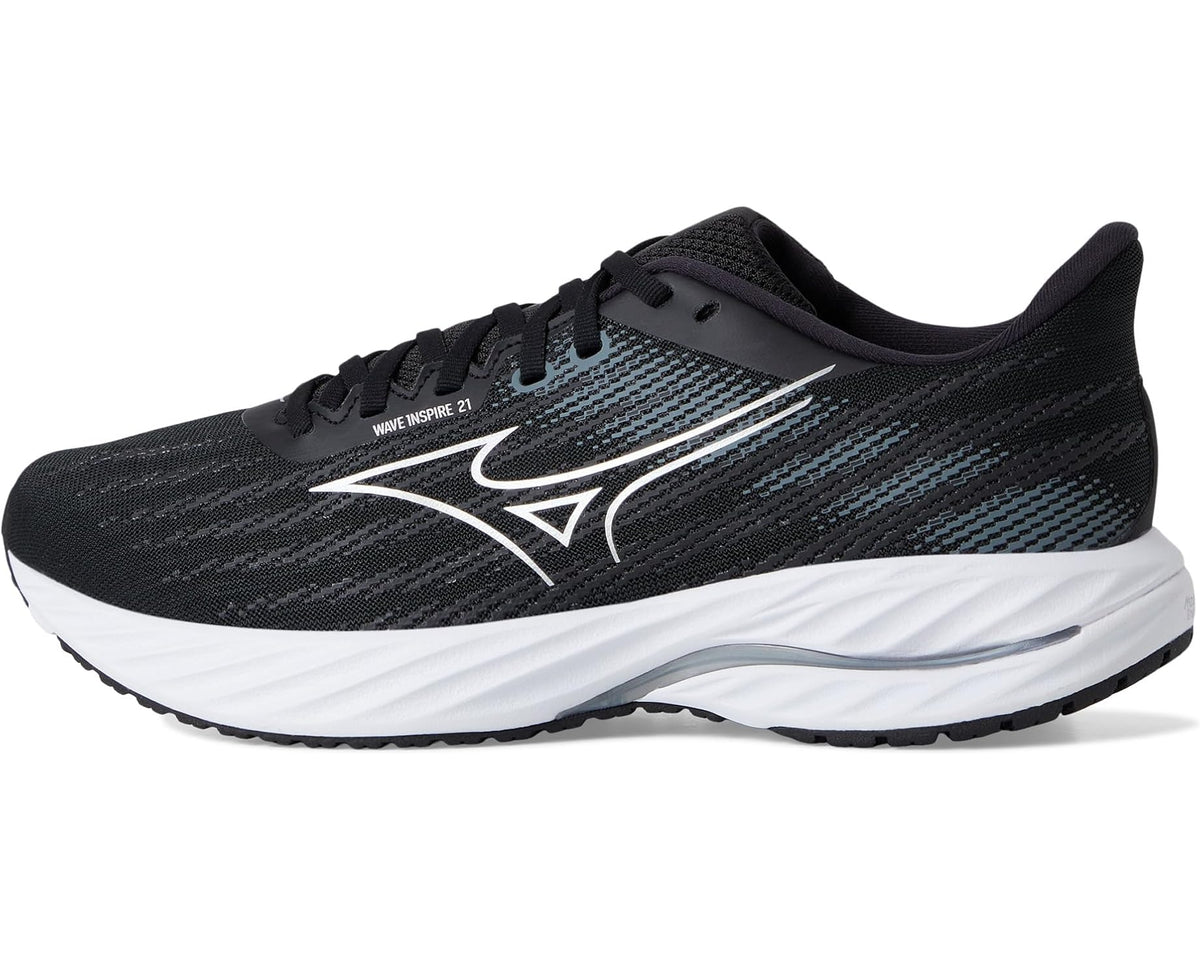 Men's Mizuno Wave Inspire 21 Black/Silver