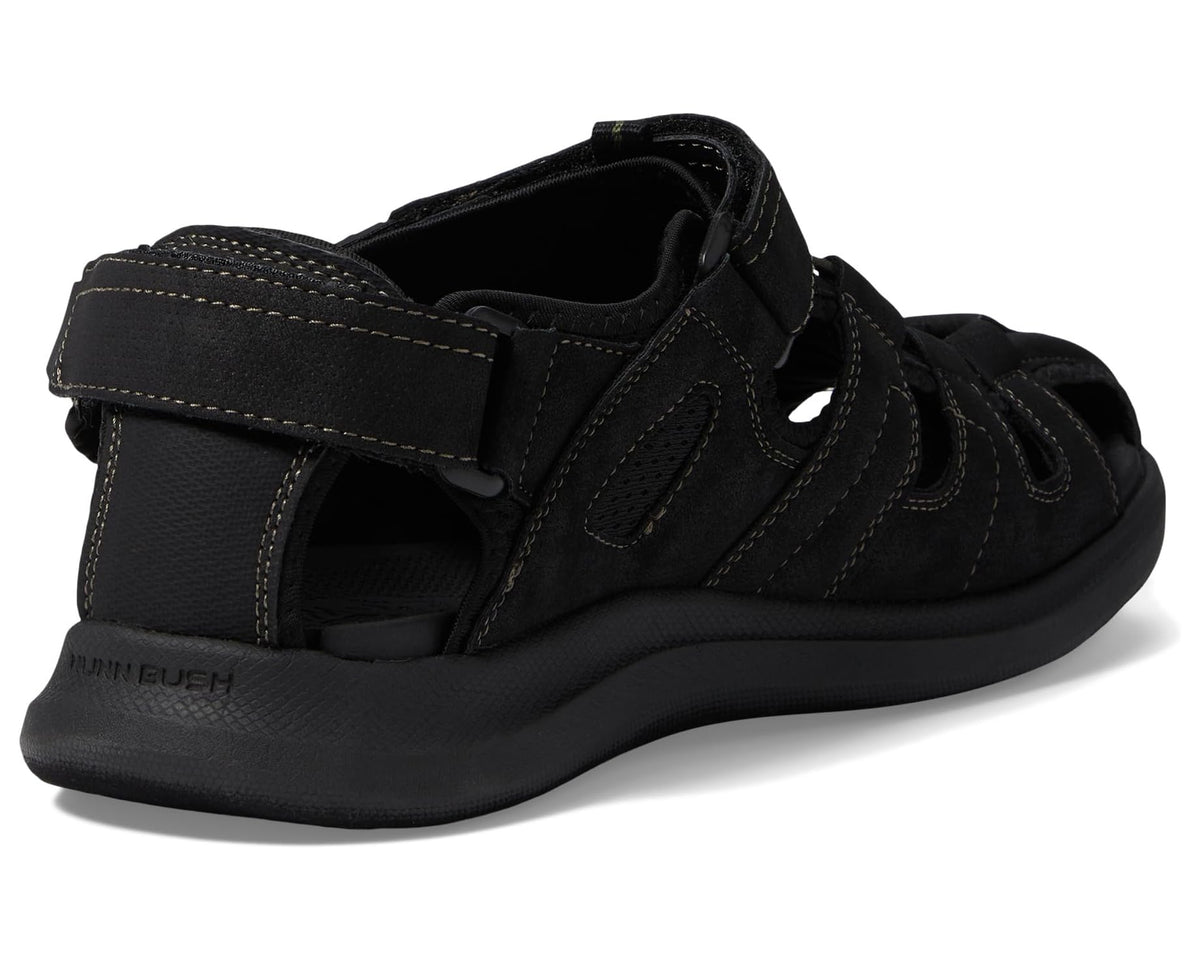 Men's Nunn Bush Rio Vista Fisherman Sandal Black