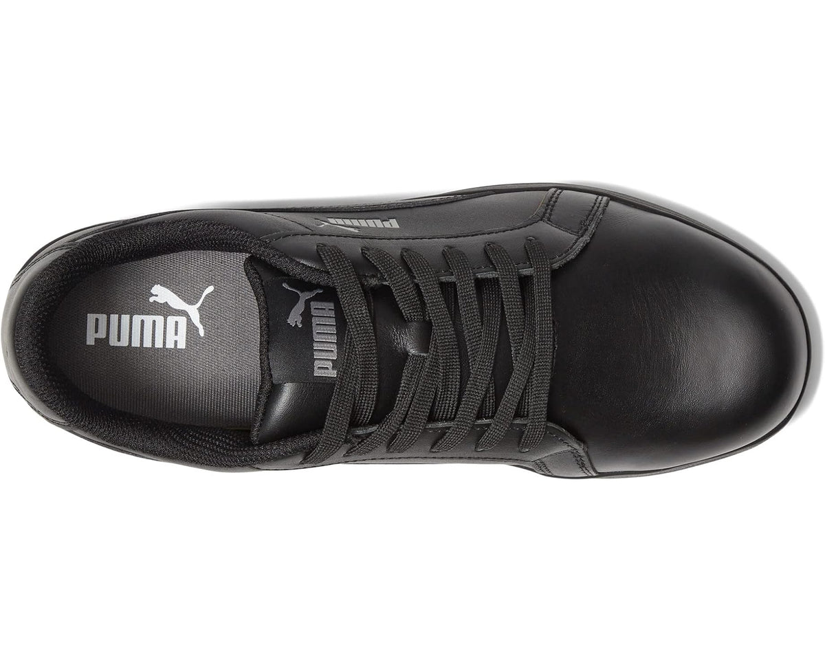 Men's PUMA Safety Iconic Leather Low ASTM SD Black/Black