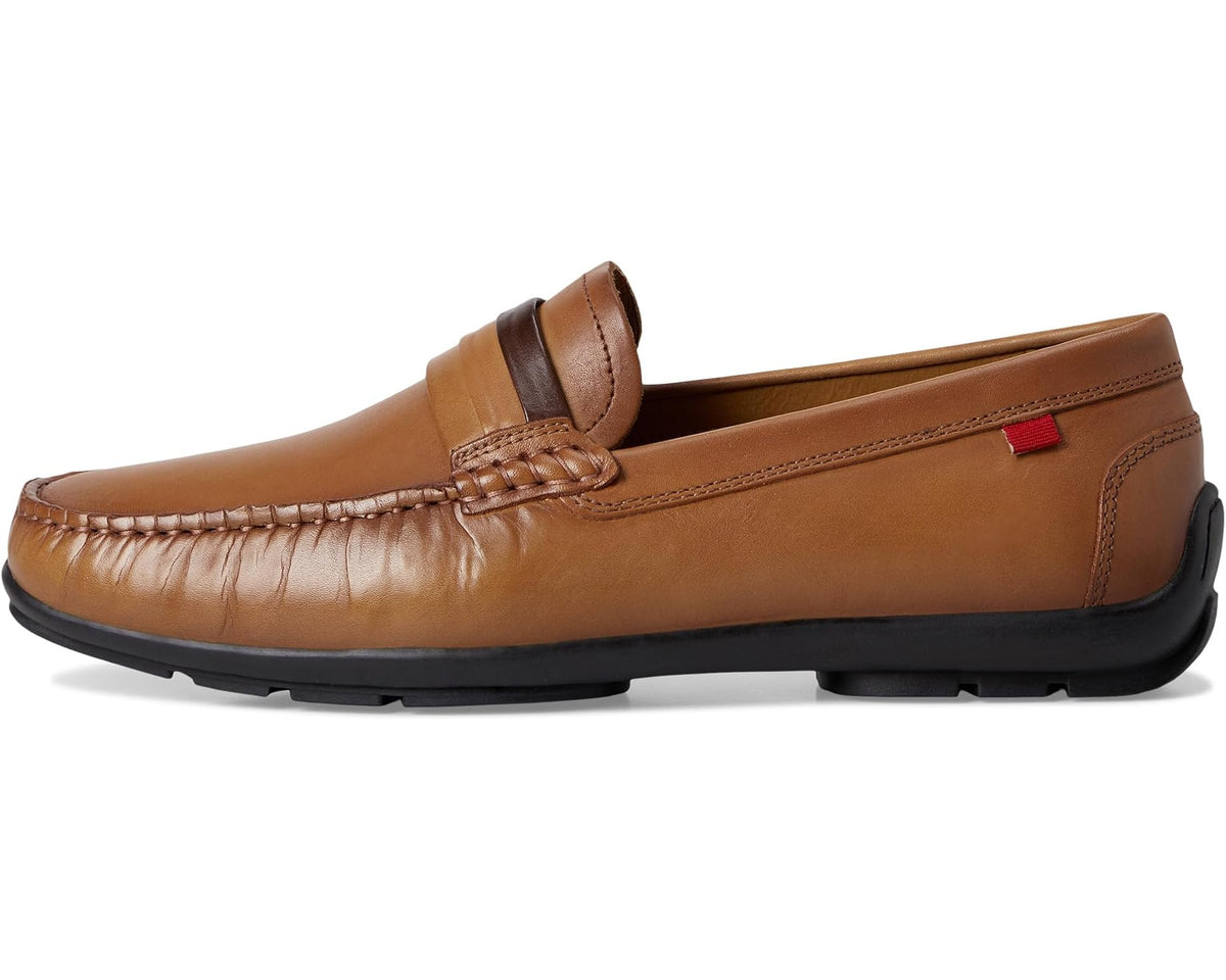 Men's Marc Joseph New York Howard Street Tan Brushed Napa