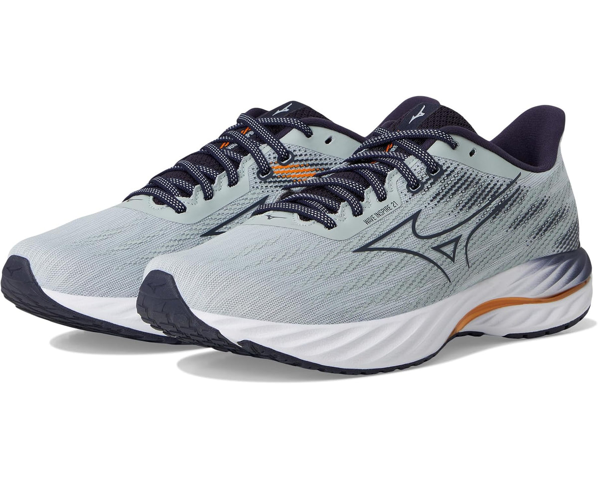 Men's Mizuno Wave Inspire 21 Pearl Bl/Baritone Bl