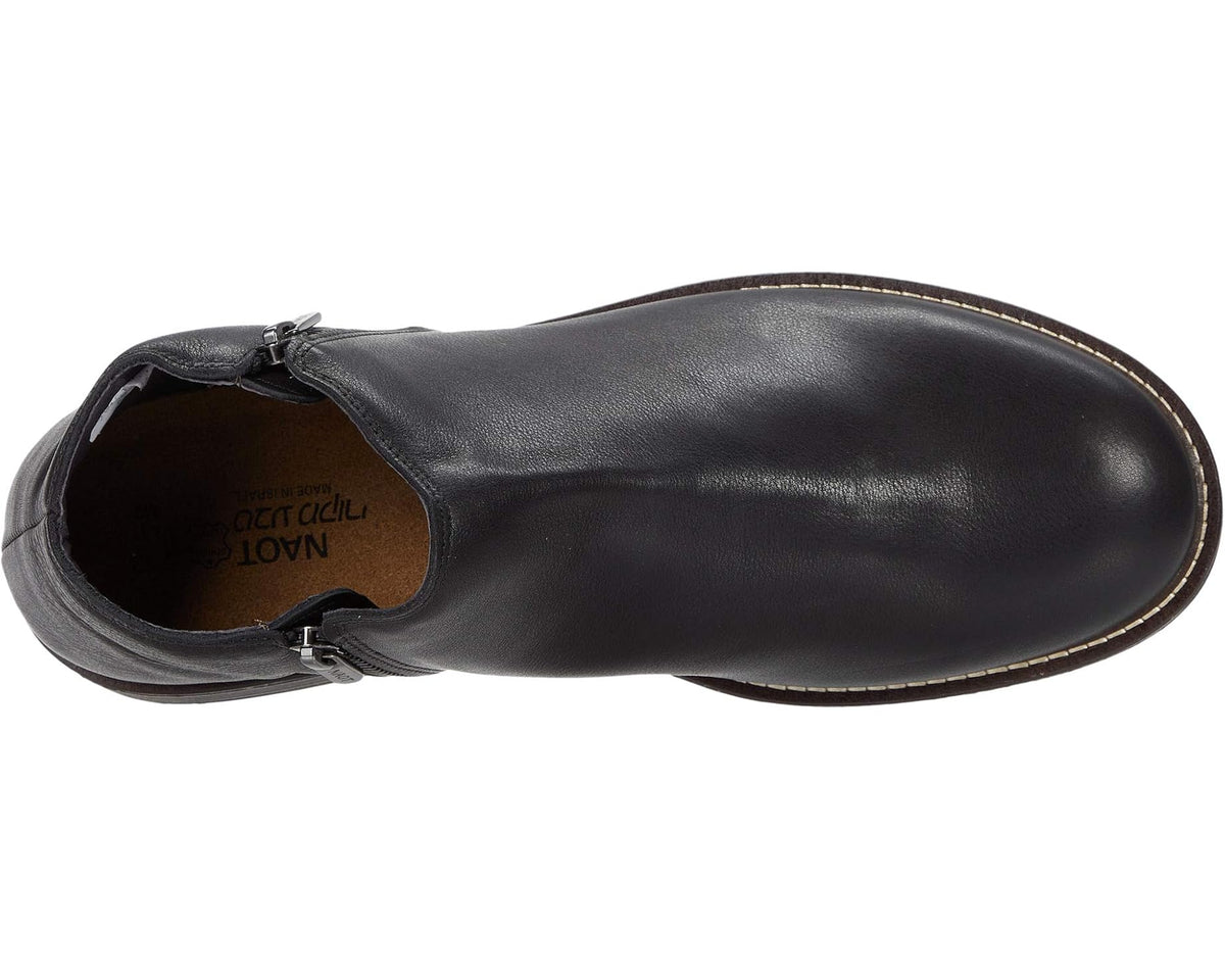 Men's Naot General Black Water Resistant Leather