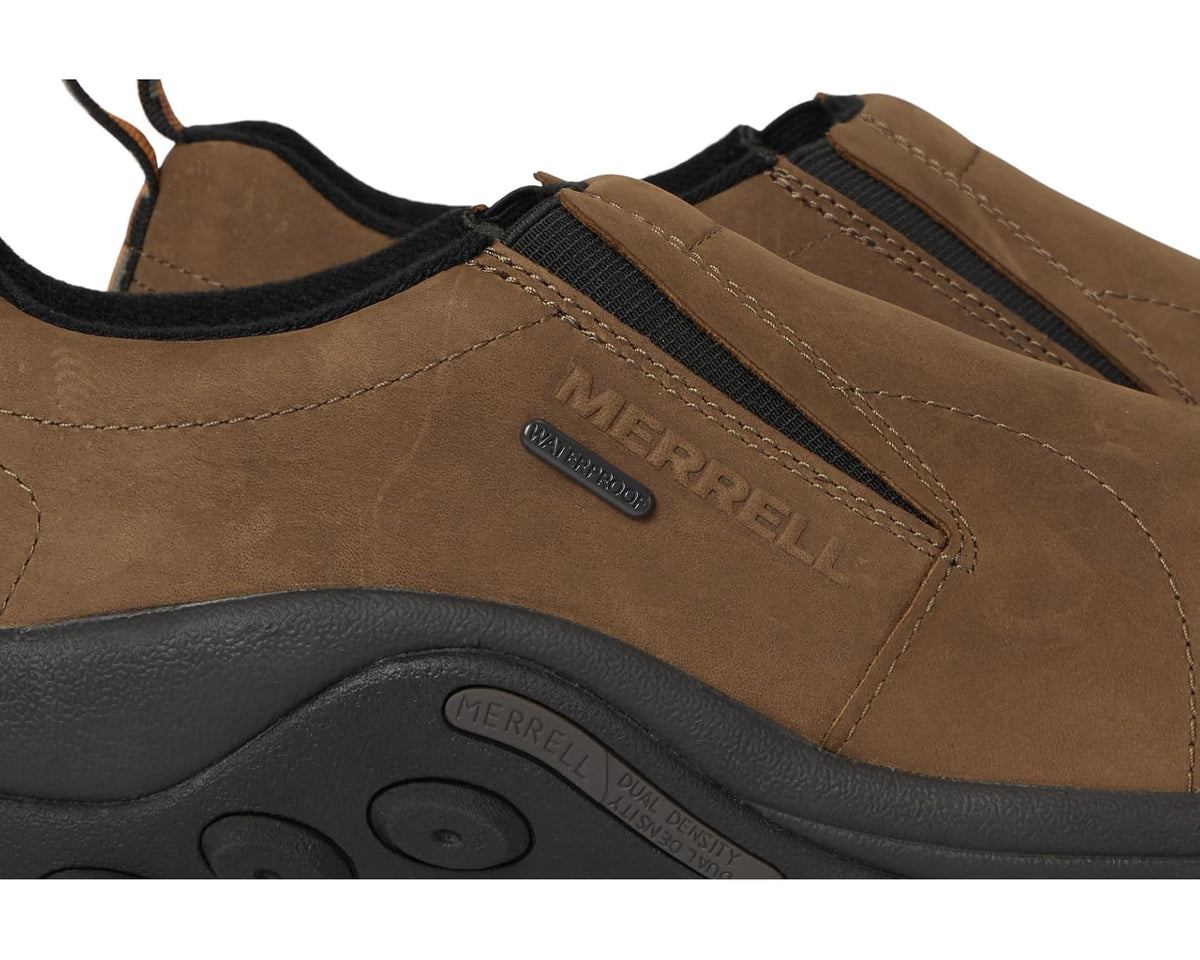 Men's Merrell Jungle Moc Nubuck Waterproof Brown 1