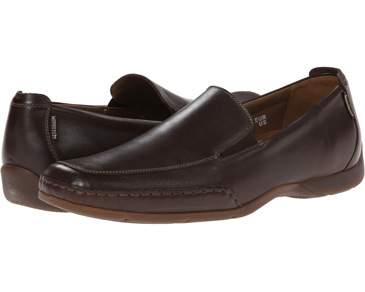 Men's Mephisto Edlef Dark Brown Smooth Leather