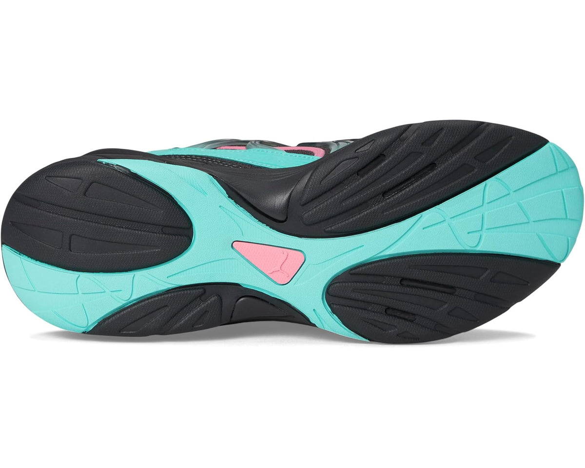 Men's PUMA F1 Inverse Shoes Flat Dark Gray-Aquatic
