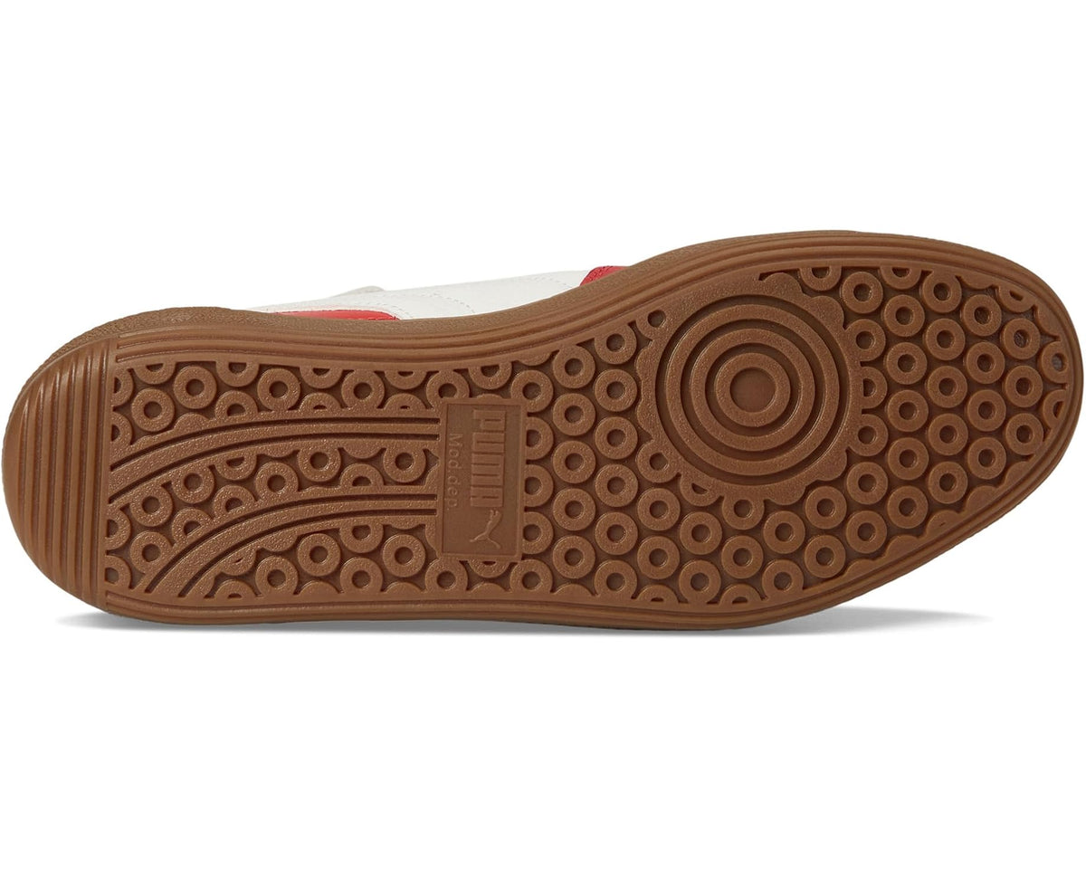 Men's PUMA Palermo Premium Shoes For All Time Red/Warm White