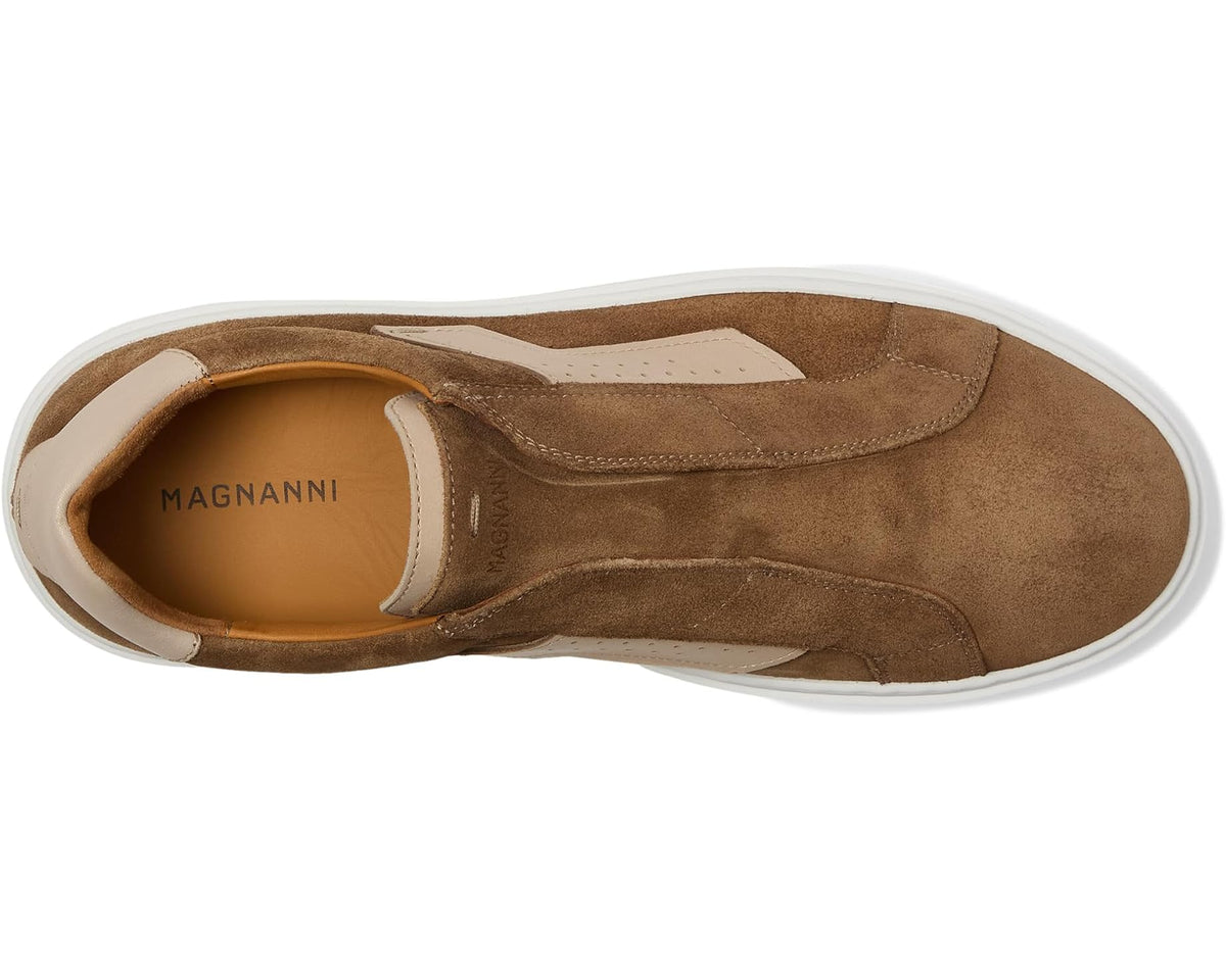 Men's Magnanni Phoenix Slip Taupe Suede