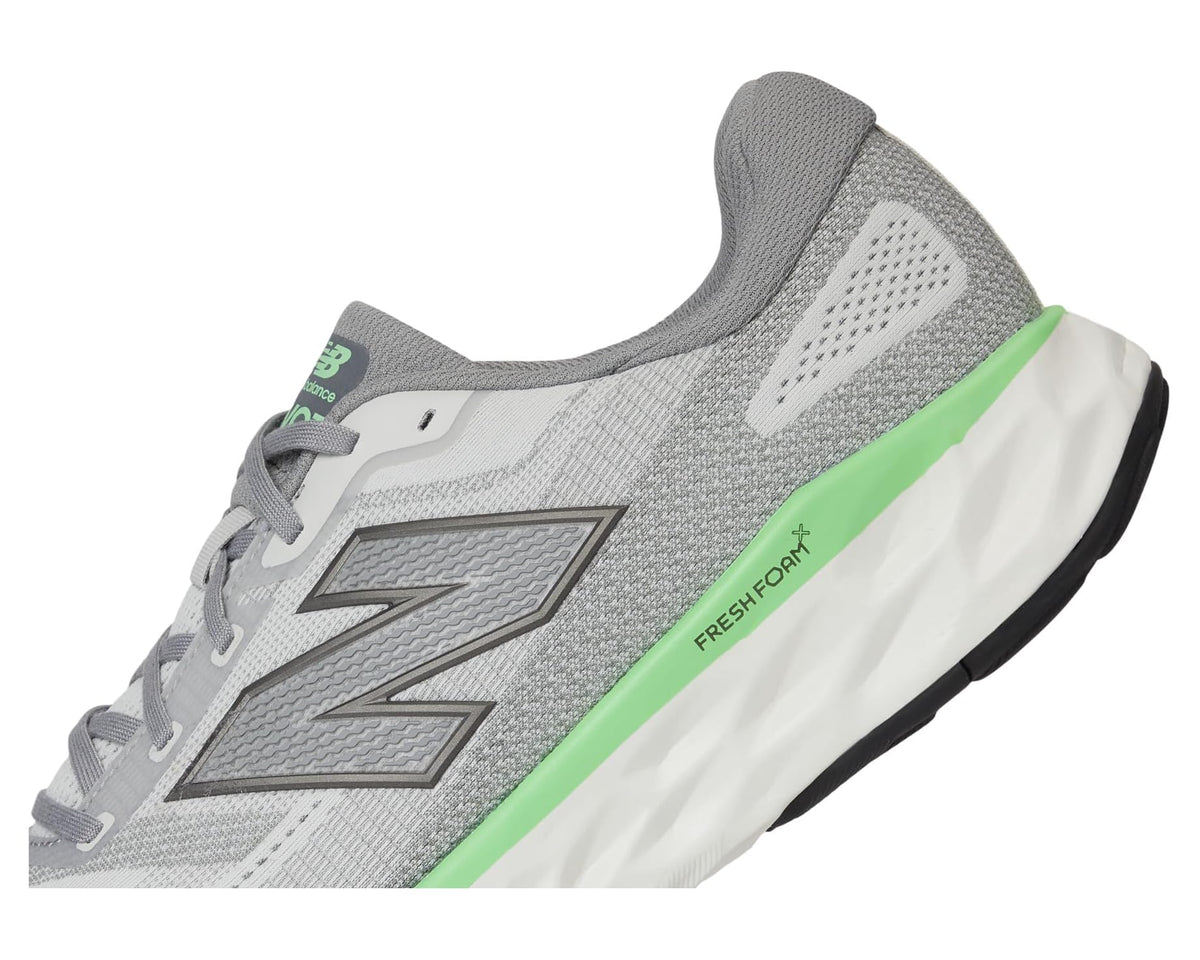 Men's New Balance Fresh Foam X Evoz v4 Grey Matter/Slate Grey/Electric Jade
