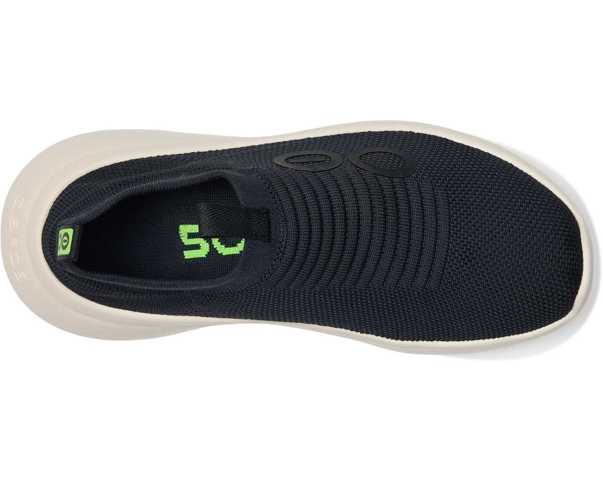 Men's OOFOS Oomy Zen Chalk/Black