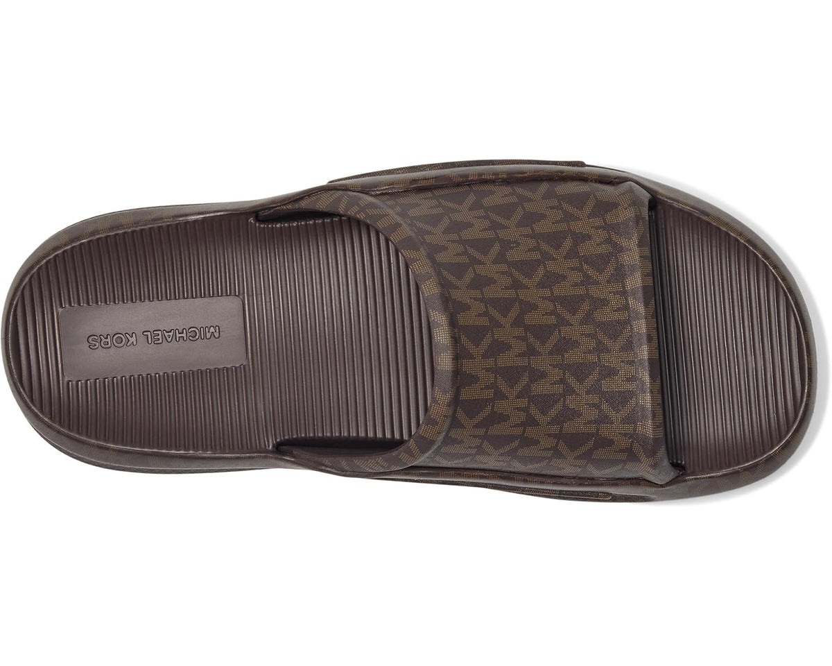 Men's Michael Kors Griffin Slide Brown Multi