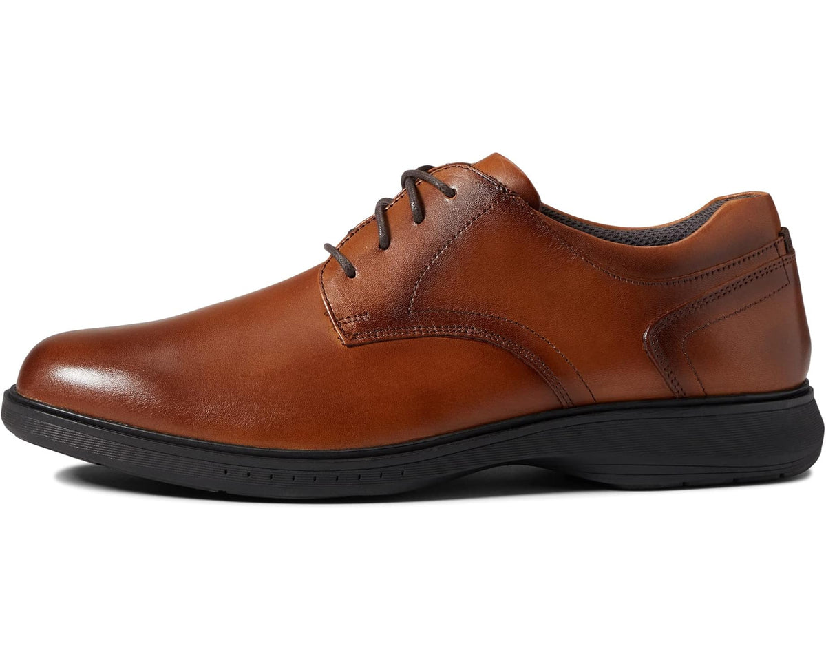 Men's Nunn Bush Kore Pro Plain Toe Oxford Cognac