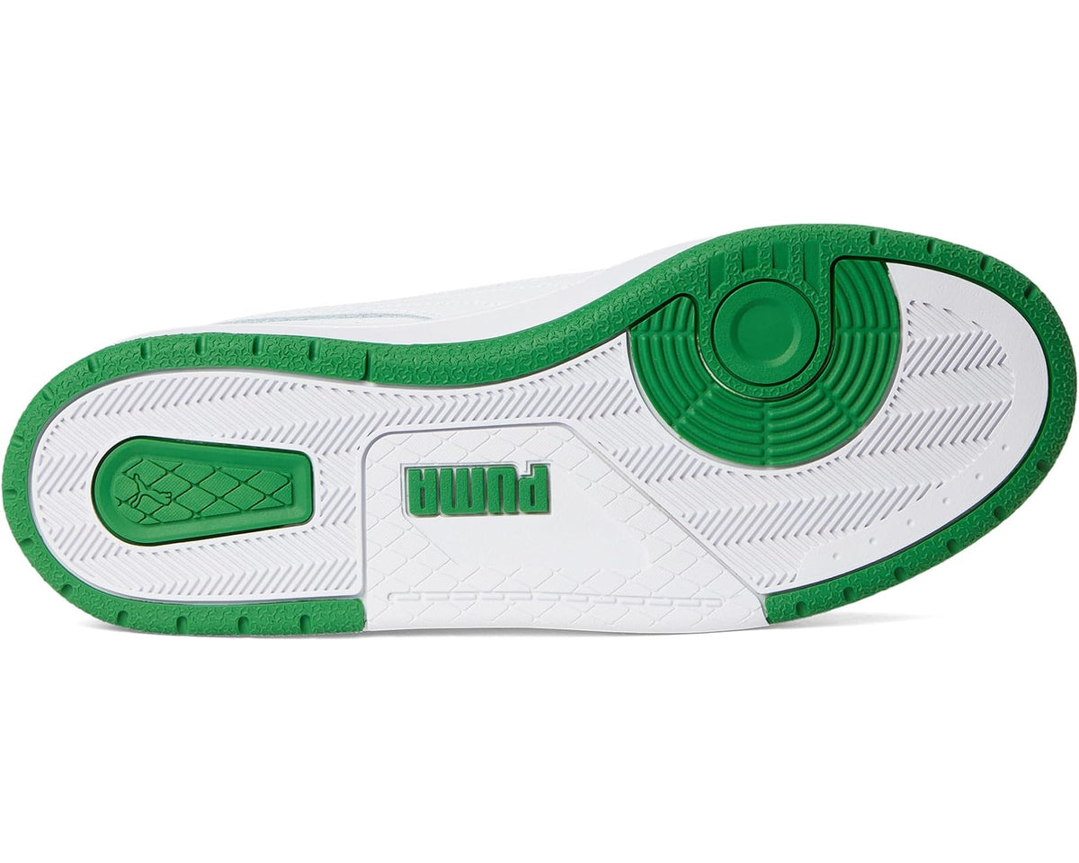 Men's PUMA CA Match Shoes White/Archive Green