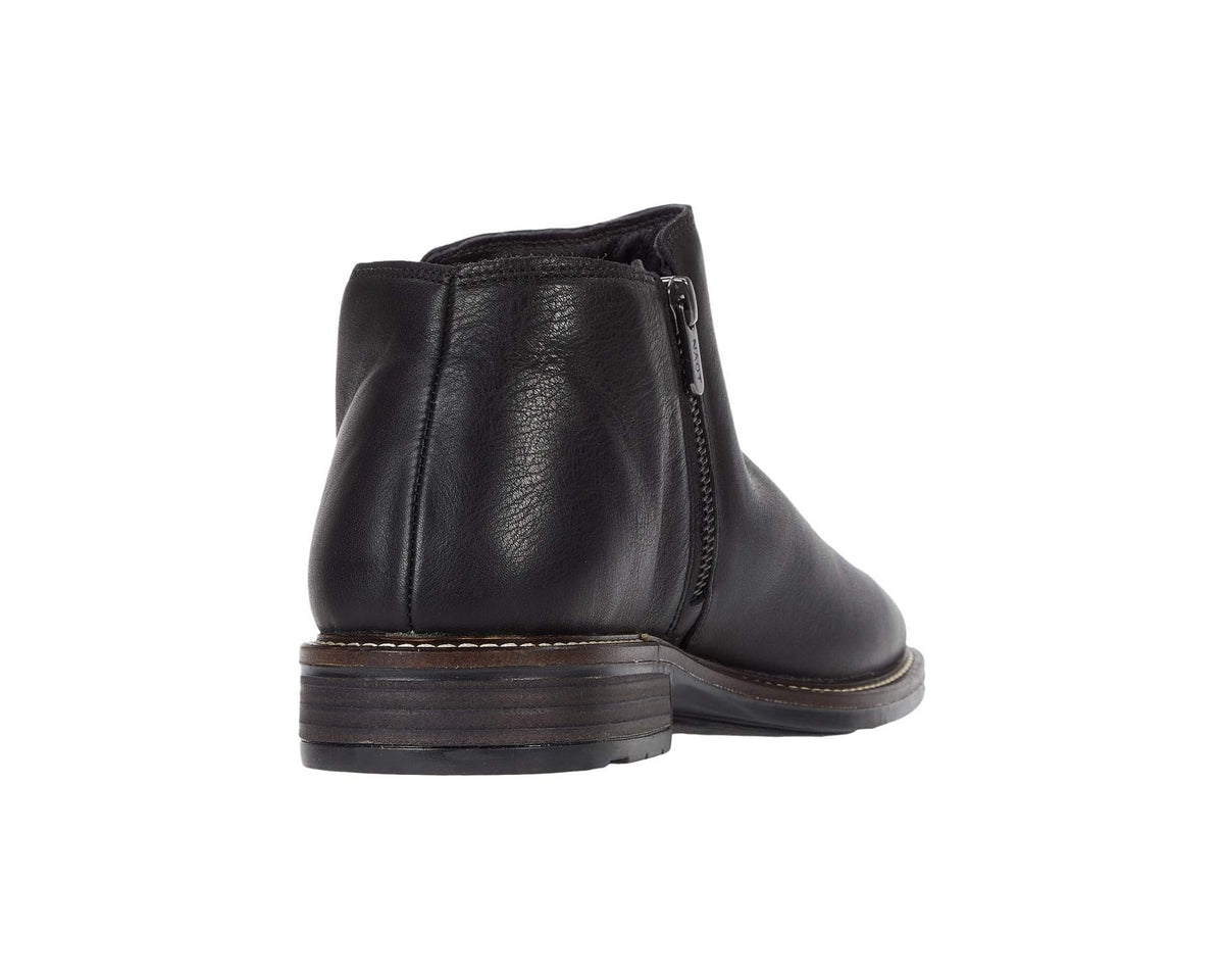 Men's Naot General Black Water Resistant Leather