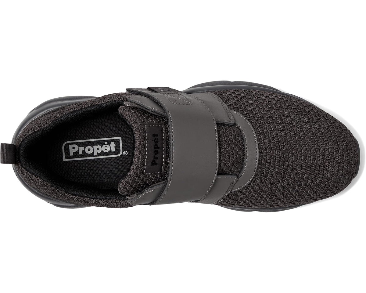 Men's Propet Stability X Strap Stone/Black