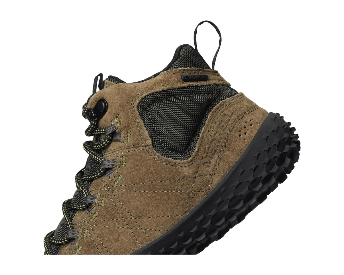 Men's Merrell Wrapt Mid WP Olive/Black