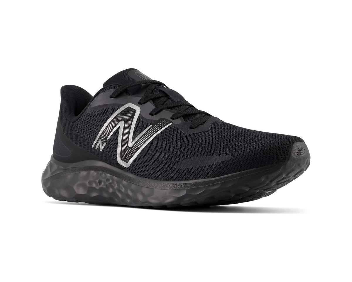 Men's New Balance Fresh Foam Arishi v4 Slip Resistant Black/Black Metallic