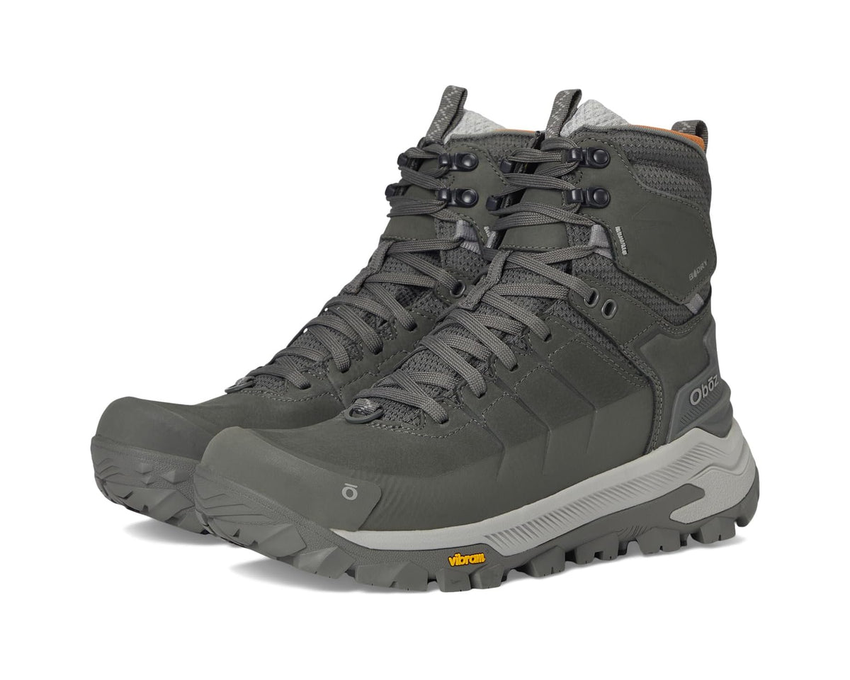 Men's Oboz Bangtail Mid Insulated B-Dry Charcoal