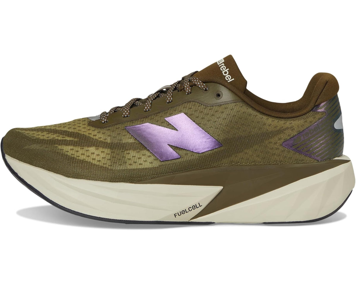 Men's New Balance FuelCell Rebel v5 Woodland/Shipyard/Silver Metallic