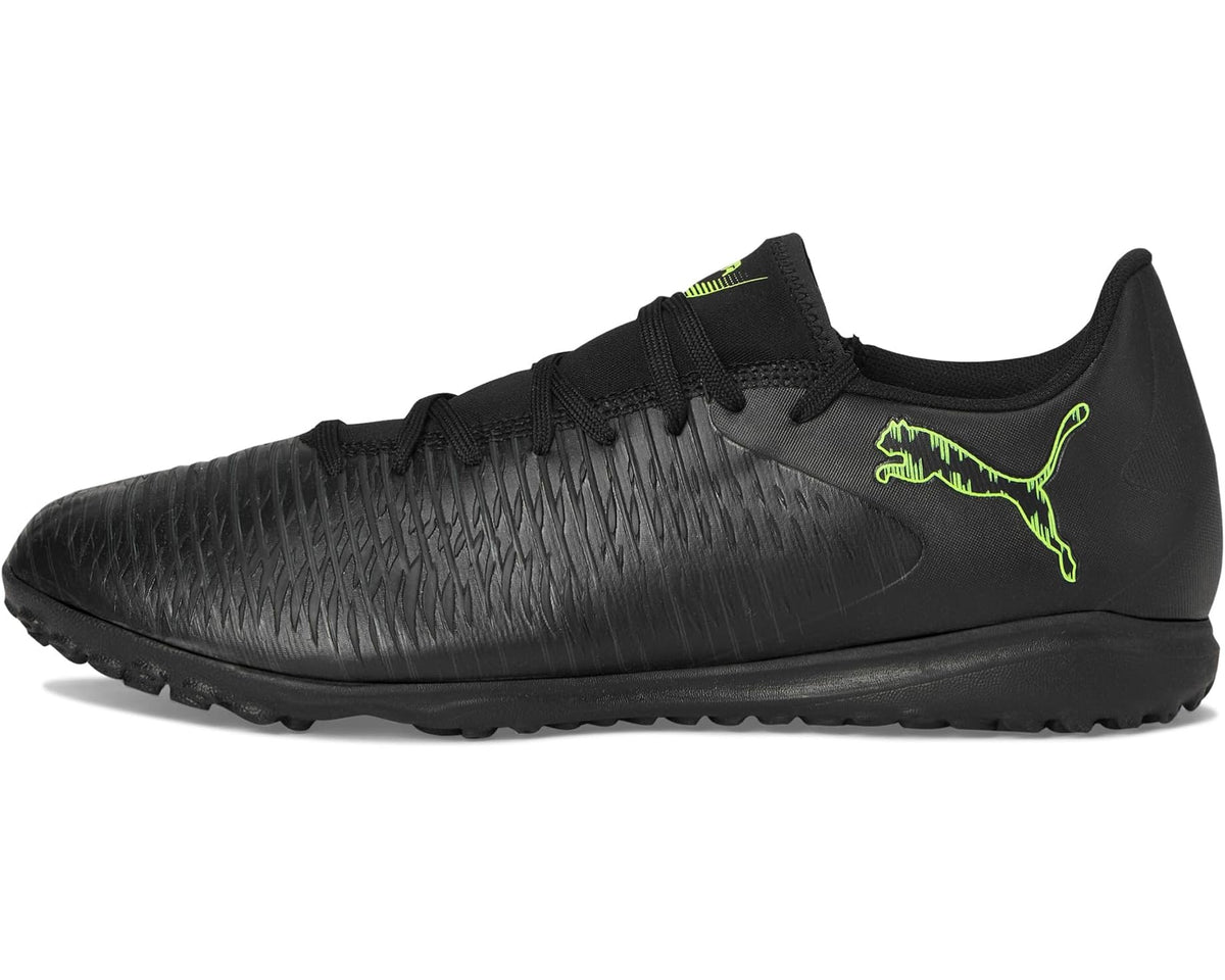 Men's PUMA Future 8 Play Turf Trainer Soccer Cleats Black/Fizzy Light/Green Terrain