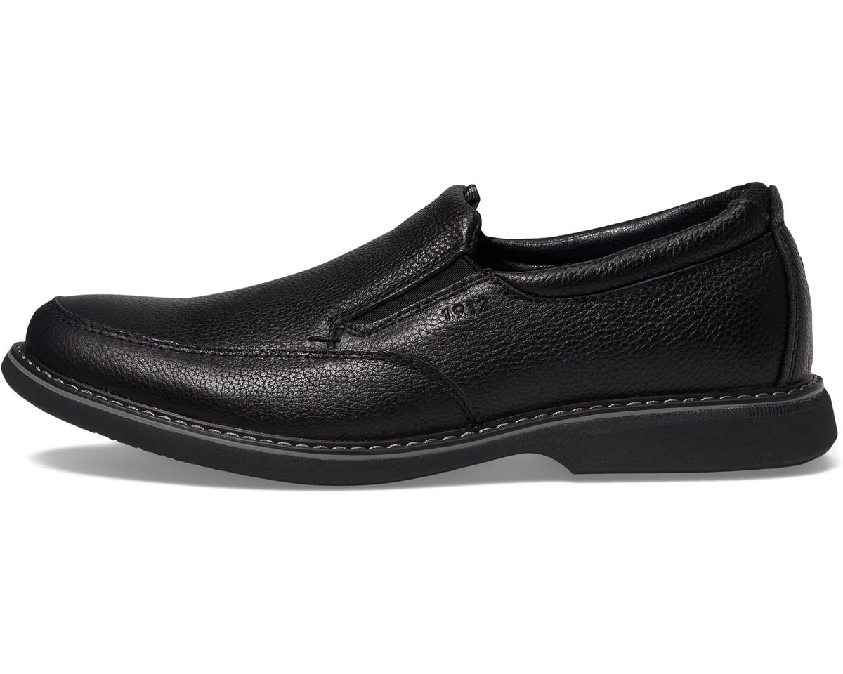 Men's Nunn Bush Otto Plain Toe Slip-On Black