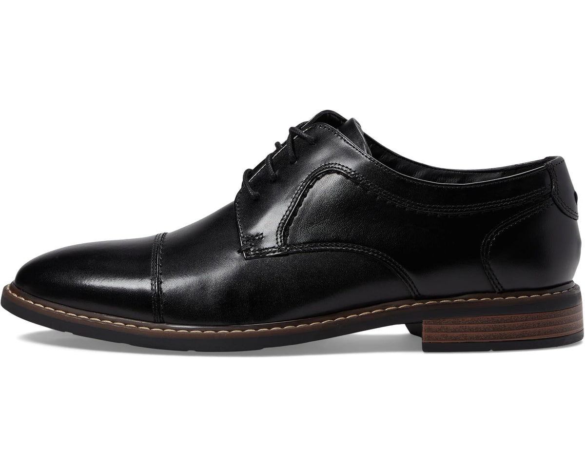 Men's Nunn Bush Hayden Cap Toe Oxford Black