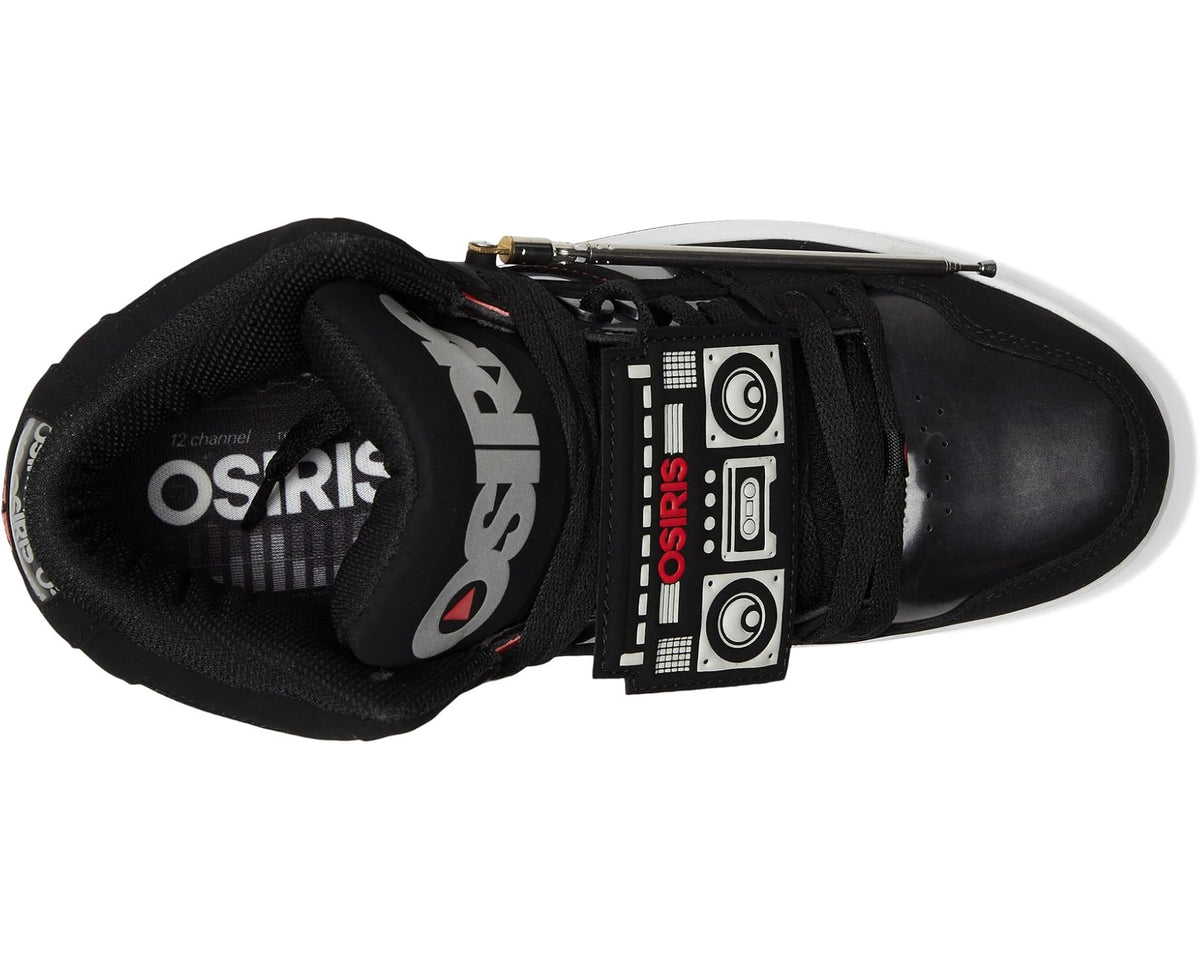 Men's Osiris NYC 83 CLK Black/Red/Boombox