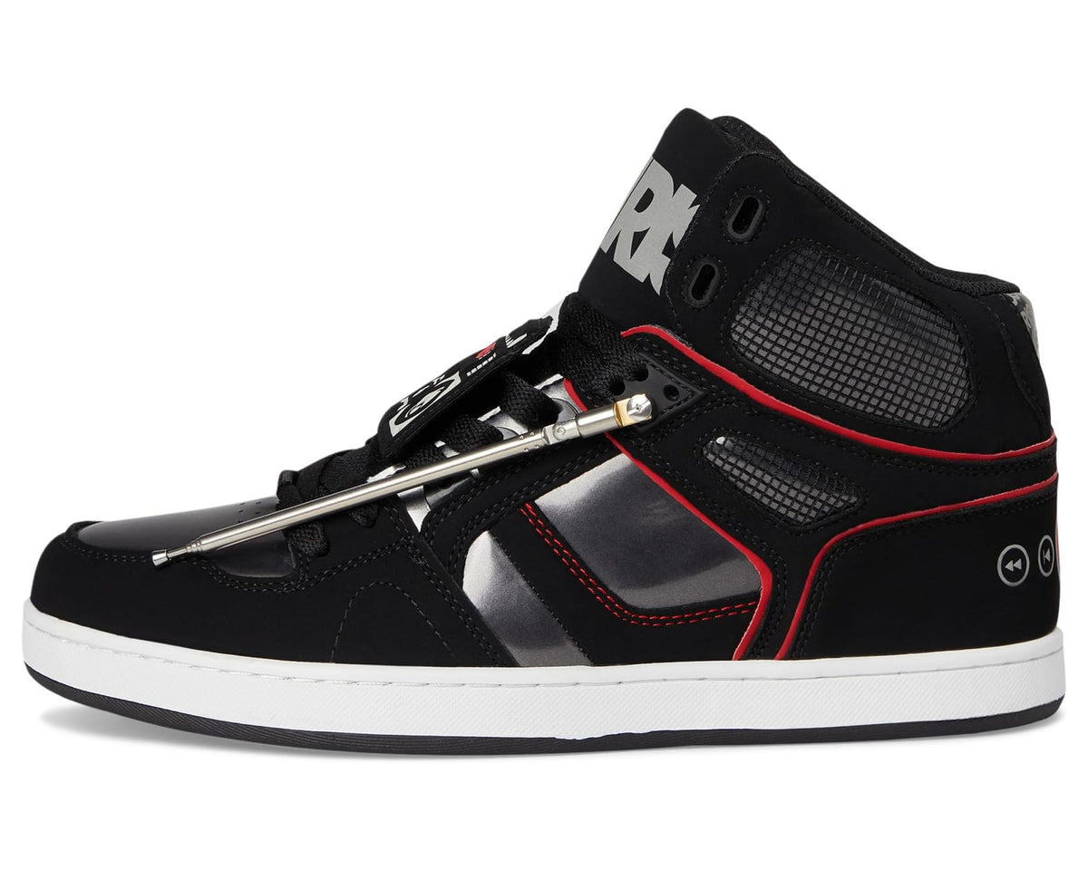 Men's Osiris NYC 83 CLK Black/Red/Boombox