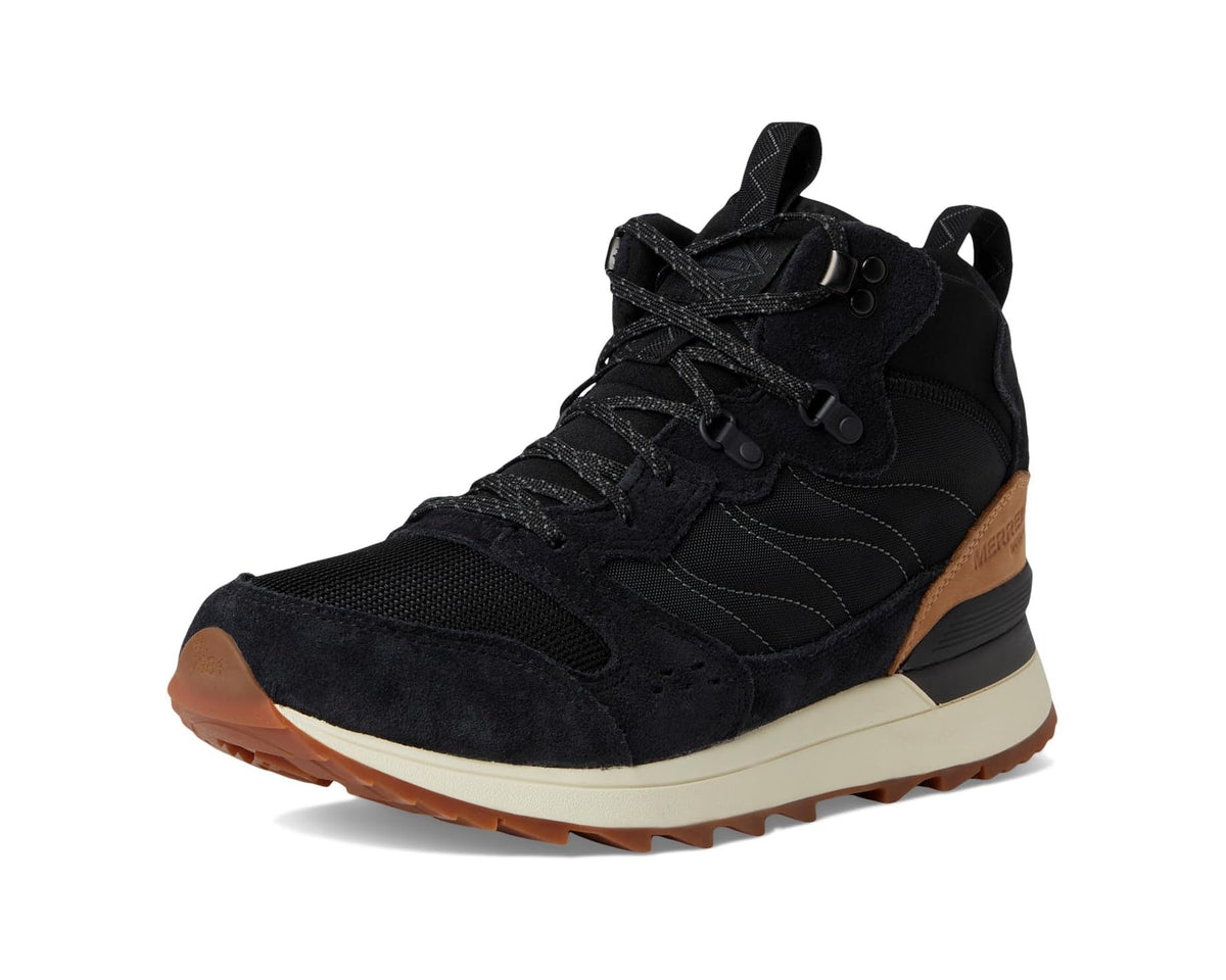 Men's Merrell Alpine 83 Sneaker Recraft Mid Waterproof Black
