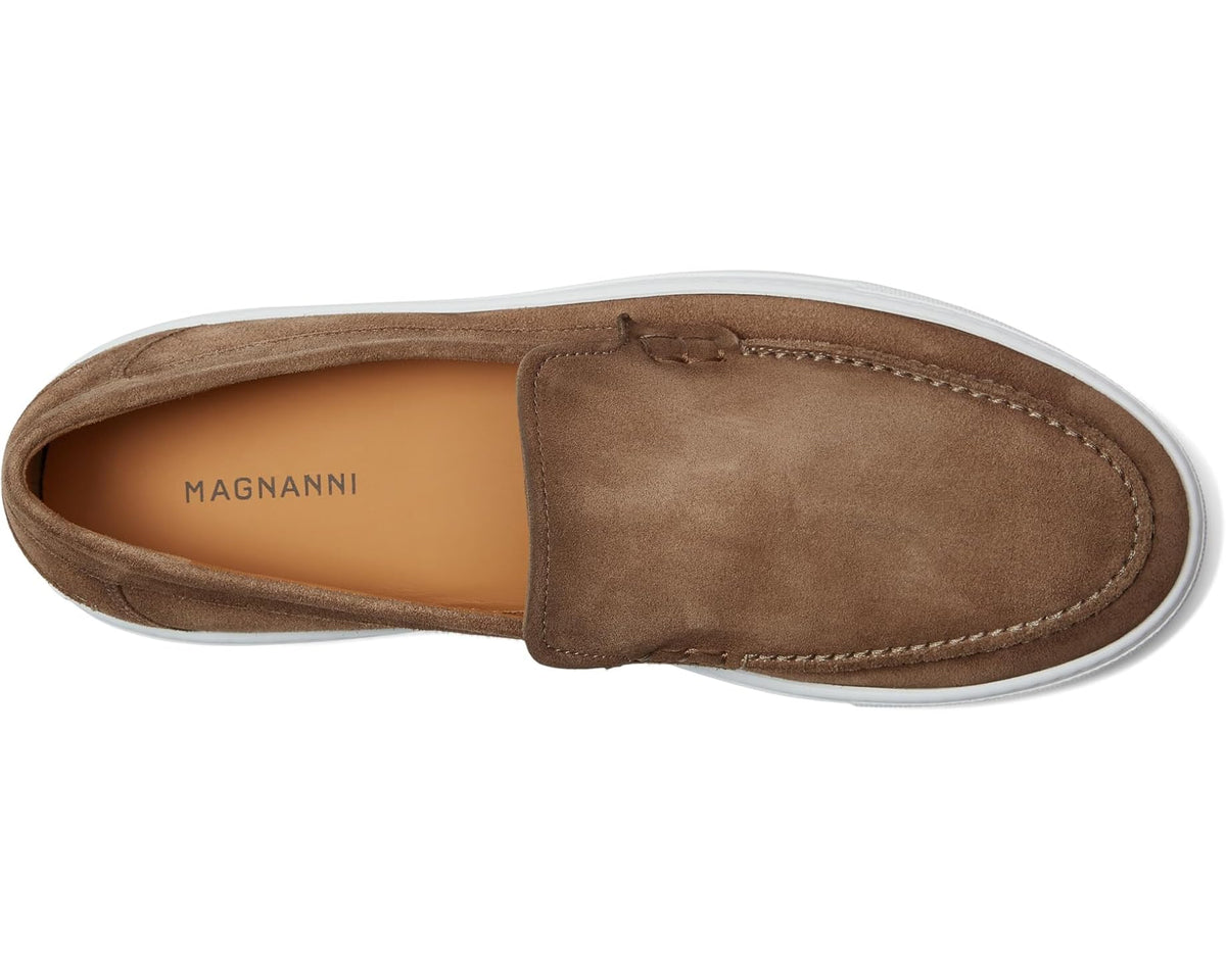 Men's Magnanni Mocasin Slip Castoro Suede