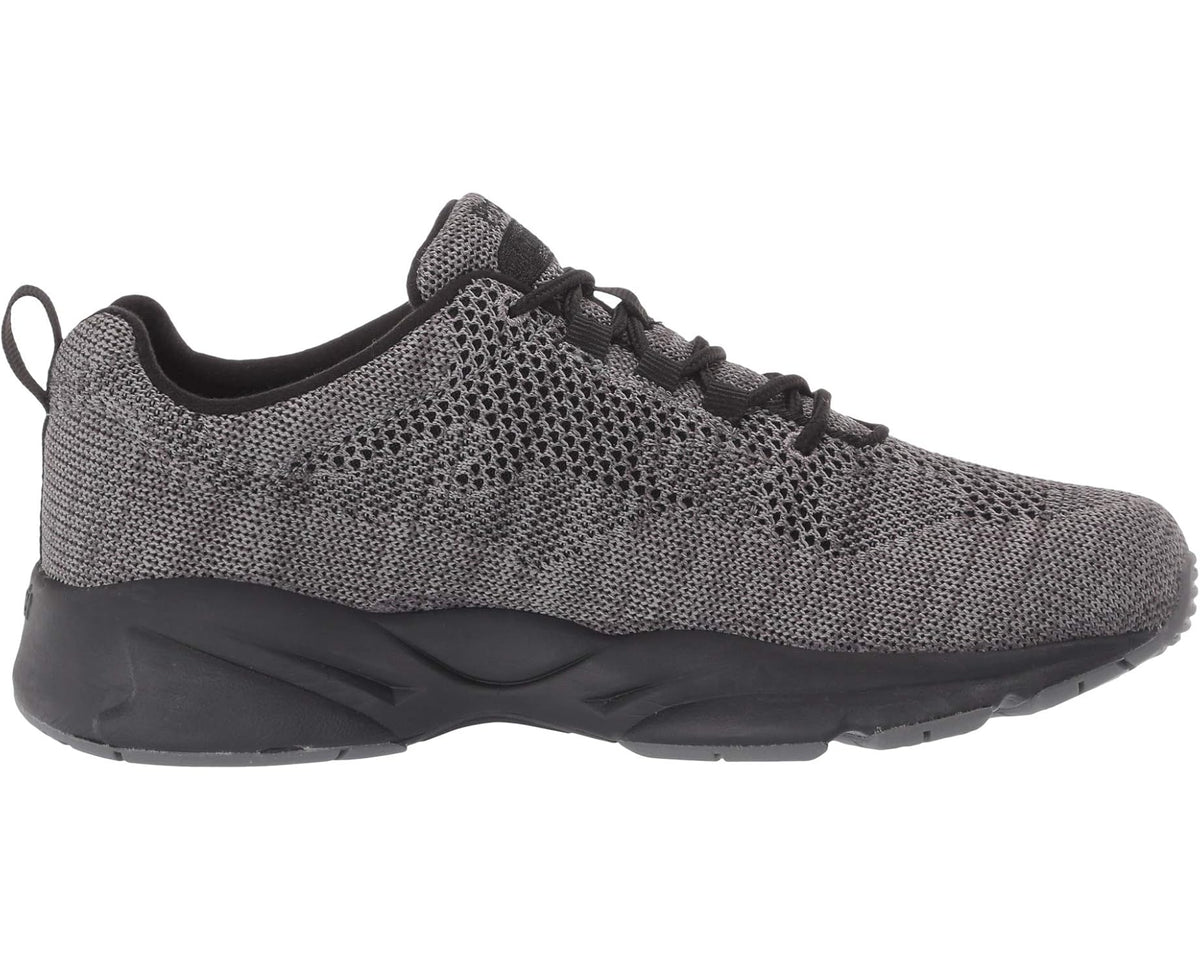 Men's Propet Stability Fly Dark Grey/Light Grey