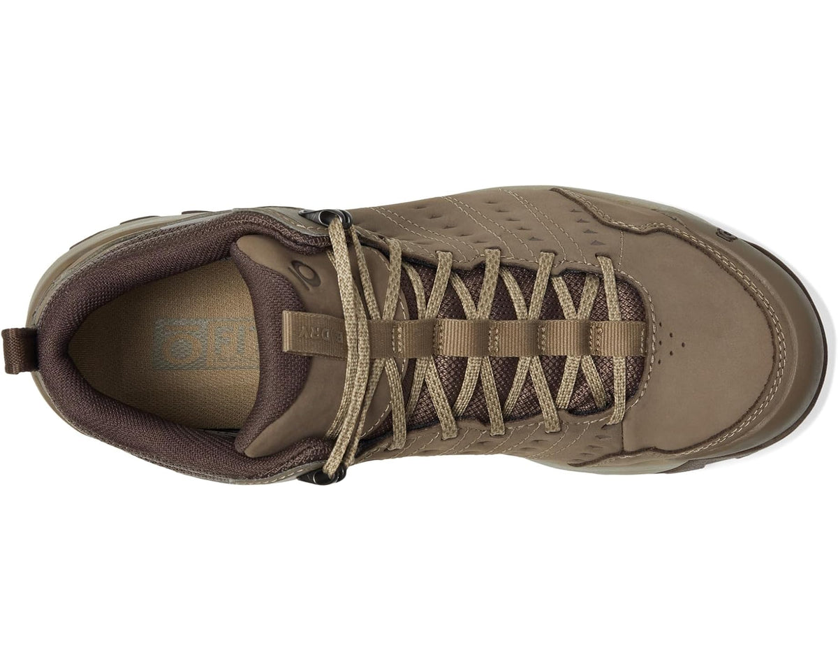 Men's Oboz Sypes Mid Leather B-DRY Morel Brown
