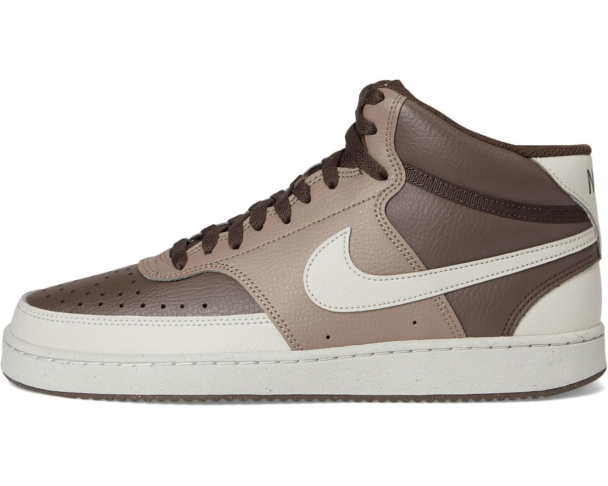 Men's Nike Court Vision Mid Next Nature Baroque Brown/Light Bone/Mink Brown