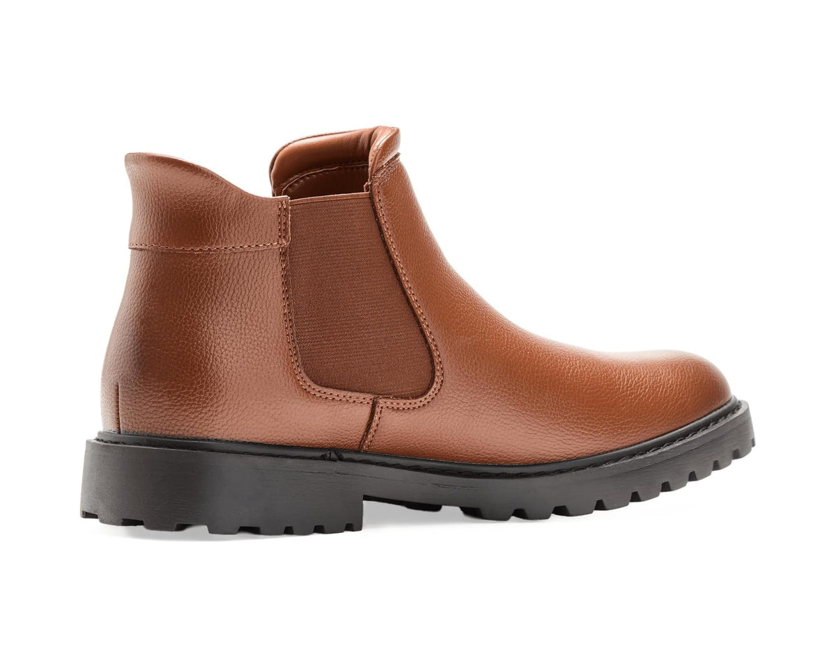 Men's Marc Joseph New York Hudson Yards 2.0 (Hands Free Technology) Cognac Faux Leather